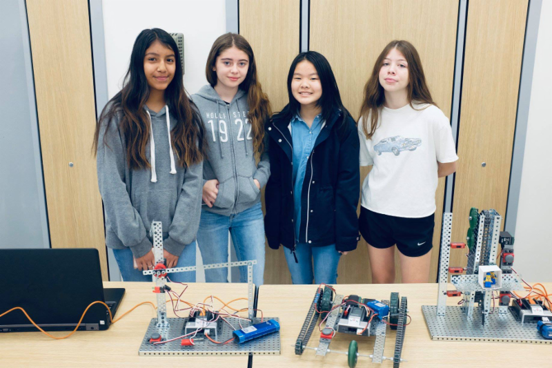 The GGUSD Robotics Showcase gives students a chance to display their engineering and coding skills!