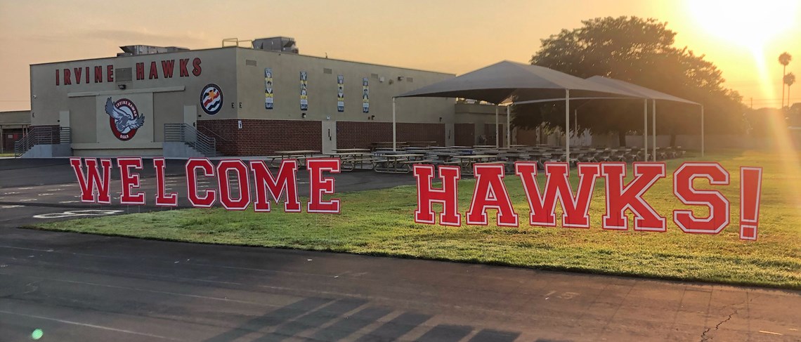 Welcome Irvine Hawks!